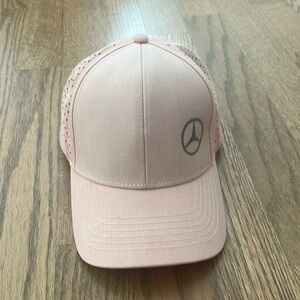 Mercedes pink cap